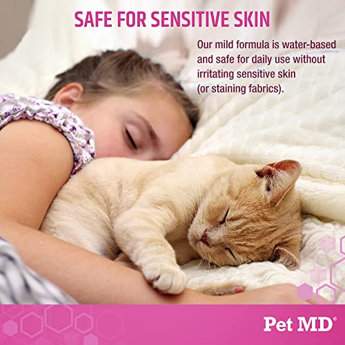 Pet MD Body Spray for Dogs & Cats, Deodorizing Dog Perfume Eliminates Odor, Long-Lasting Pet Cologne Spray for Dogs, Sweet Pea & Vanilla Scent - Image 3
