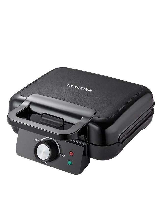 LAWAZIM - 3-in-1 Grill Maker & Sandwich Press with Detachable Plates - 1000W Compact Kitchen Appliance | Non-stick Panini press Electric Kitchen appliance Countertop Quick heat Easy clean Space-saving. - Image 1