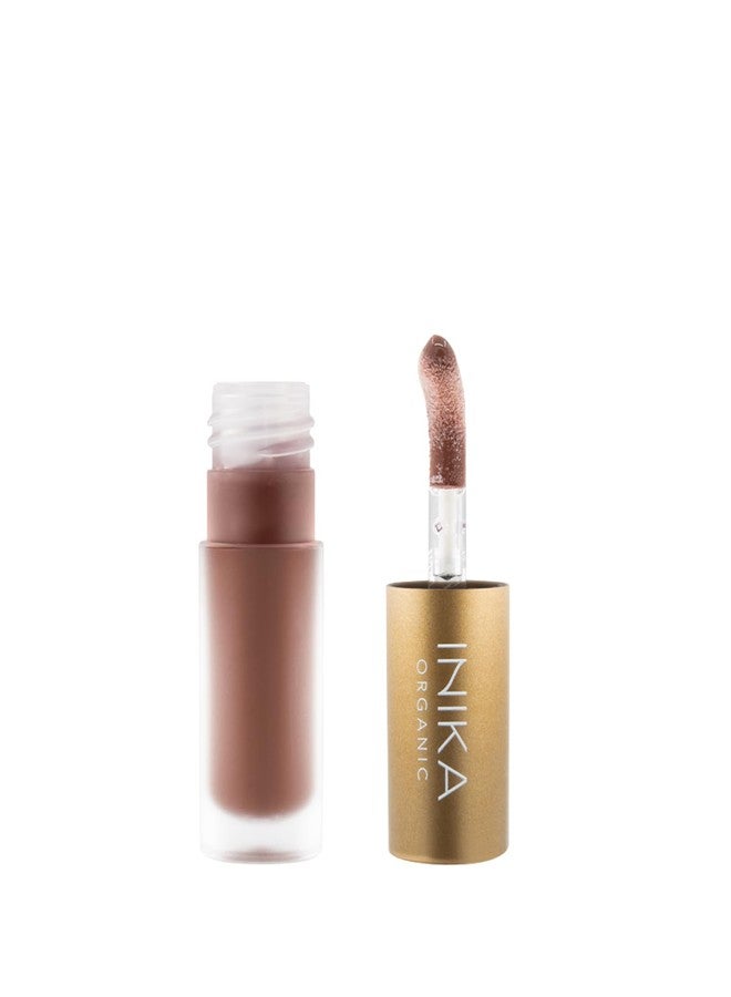 INIKA Organic Tinted Lip Oil | Bakuchiol, Squalane + Collagen in a Glossy Wash of Color. Luxuriously Smoothing & Hydrating Lipgloss. Natural, Vegan. 0.16 Fl oz (Cinnamon) - Image 5