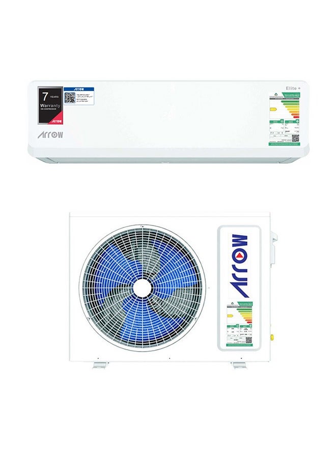 Arrow 12,600 BTU Cooling Only Split AC, Wi-Fi Compatible, Rotary Compressor, 850 m³/h Indoor Airflow, 46/40/33 dB(A Noise Level, White Color | Model Name: RO-12SCD-C  - Image 2