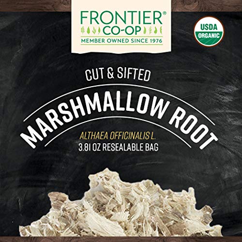 Frontier Co-op Organic Marshmallow Root Herb, Cut and Sifted, 3.8oz Bag – Perfect for Marshmallow Root Tea, Powder, Capsules and More - Image 2