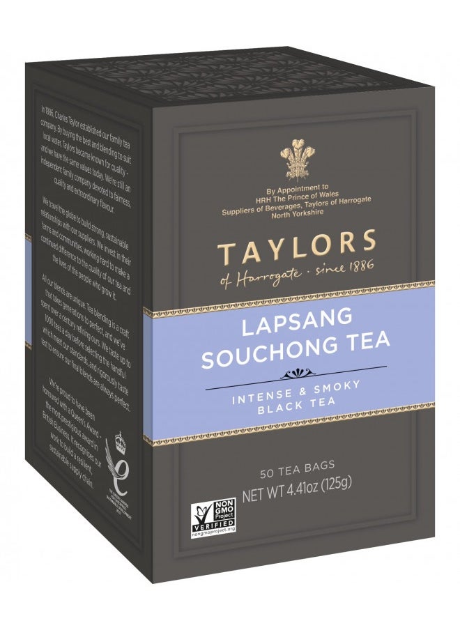 Taylors Of Harrogate Taylors Of Harrogate Lapsang Souchong, 50 Teabags  - Image 2