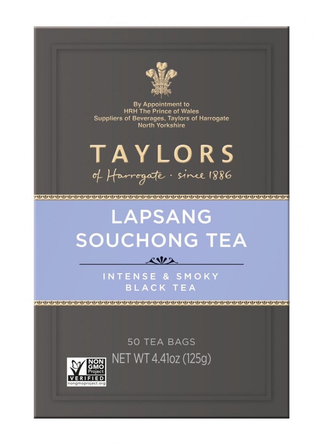 Taylors Of Harrogate Taylors Of Harrogate Lapsang Souchong, 50 Teabags  - Image 1
