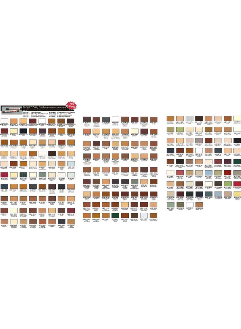 Mohawk Finishing Products Mohawk Filstik Old World Mahogany M230 9838, Semi Hard Putty Filler for Wood and Furniture Scratches - Image 3