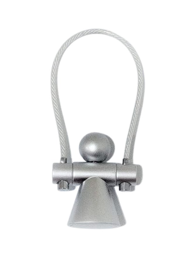TROIKA ANGEL Nail Friendly Key Chain, German Design - Image 1