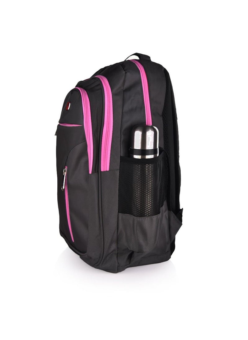 NEW TRAVEL New Travel School Backpack Fabric size 20 inch  color Black  - Image 3