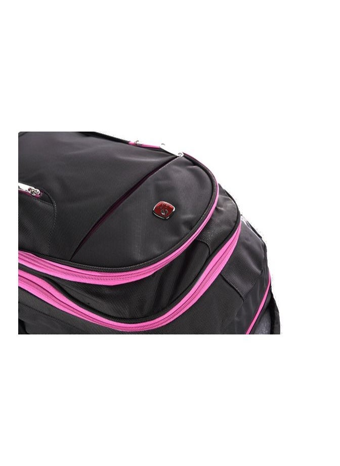 NEW TRAVEL New Travel School Backpack Fabric size 20 inch  color Black  - Image 4