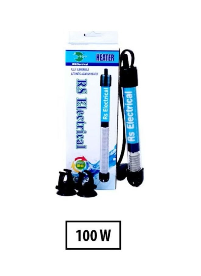 Rs Electrical Aquarium Heater 100W - Maintain Optimal Water Temperature for Your Fish Tank 