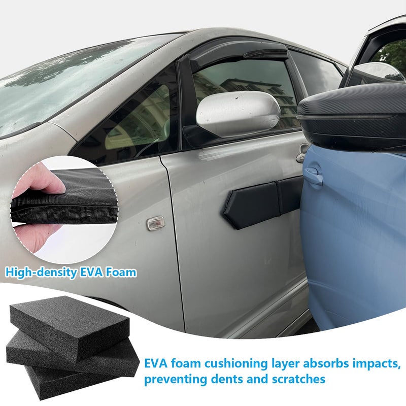 ROWA Rowa Magnetic Car Door Protector, Door Dent Ding and Scratch Protector for Vehicles, Built in Multiple Powerful Magnets, Waterproof Surface for All Weather.  - Image 4