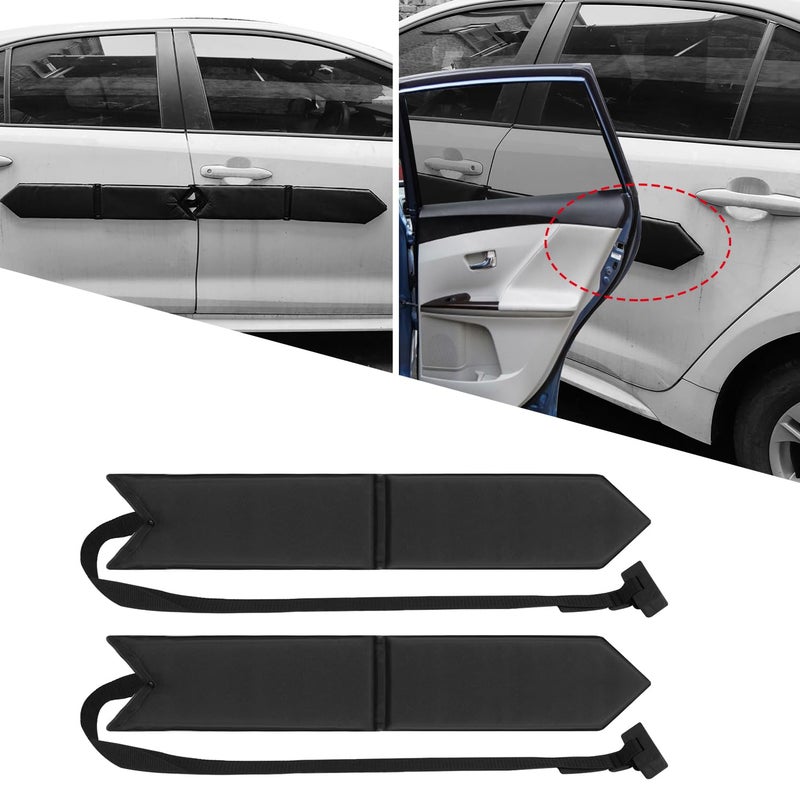 ROWA Rowa Magnetic Car Door Protector, Door Dent Ding and Scratch Protector for Vehicles, Built in Multiple Powerful Magnets, Waterproof Surface for All Weather.  - Image 1