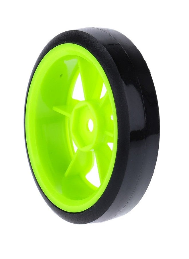 GoolRC 4PCS/Set 1/10 Drift Car Tires Hard Tyre Replacement for Traxxas HSP Tamiya HPI Kyosho On-Road Drifting Car (Green) - Image 4