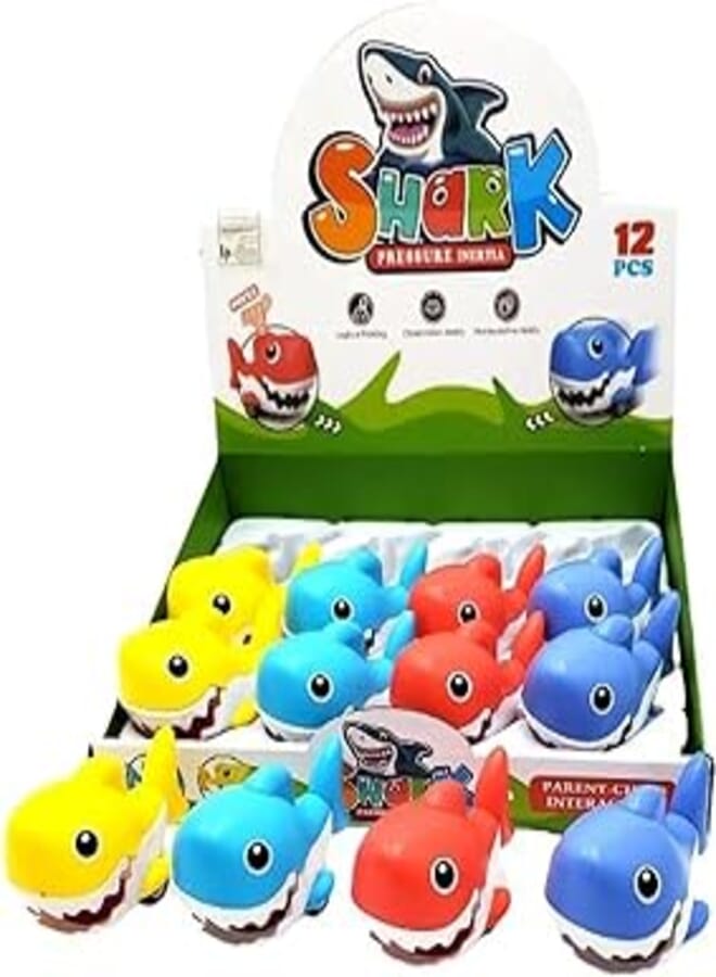 Shark Bath Toys, Multicolor - 1Piece