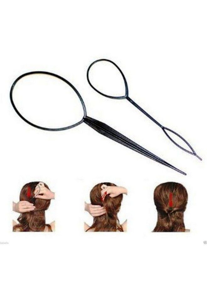 FOK Hair Accessories For Briads Black (Set Of 4) - Image 4