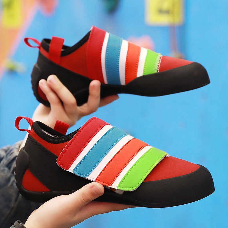 Youth Climbing Shoes Soft Bottom Beginner Entry-Level Children'S Outdoor Rock-Hugging Sports Climbing Shoes Outdoor Training Shoes - Image 3