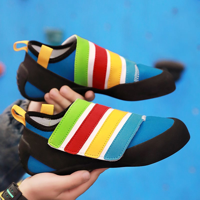 Youth Climbing Shoes Soft Bottom Beginner Entry-Level Children'S Outdoor Rock-Hugging Sports Climbing Shoes Outdoor Training Shoes - Image 5