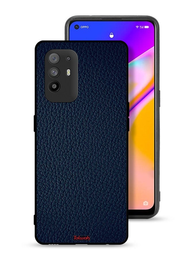 Tolwak Oppo A95 5G Protective Case Cover Leather Pattern - Image 1