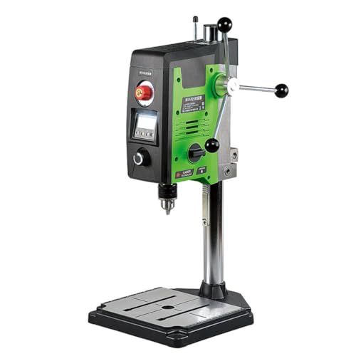 BACHIN Bench Drill Stand 800W Brushed digital display Mini Electric Bench Drilling Machine Chuck 1.5-16mm 6-Speed Benchtop Drill Press, Spindle Speed: 200-2500r/min - Image 1