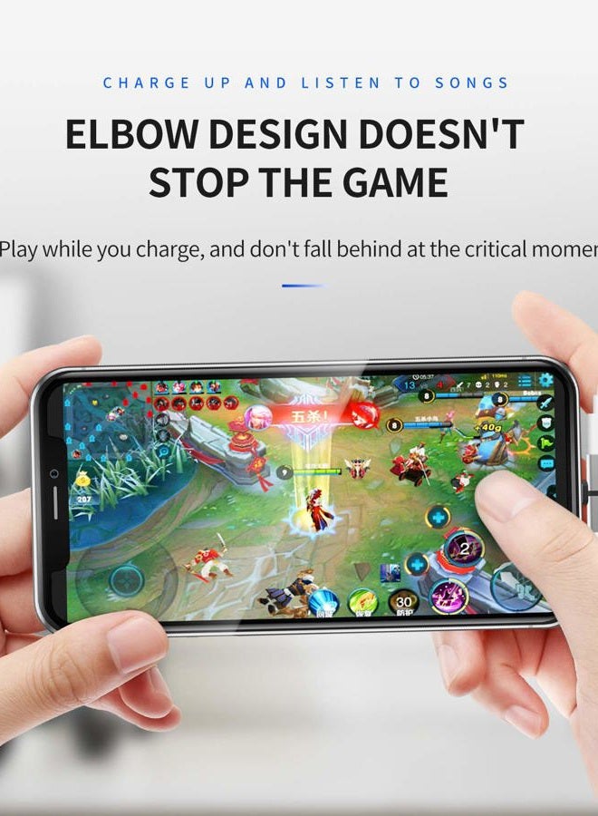 Zoyuzan Lightning to Audio Adapter, 4 in 1 Functionality, Compatible with iPhone 7 and Up, iPad and iPod, Copper Wire Audio Output, 12-Month Warranty - Image 2