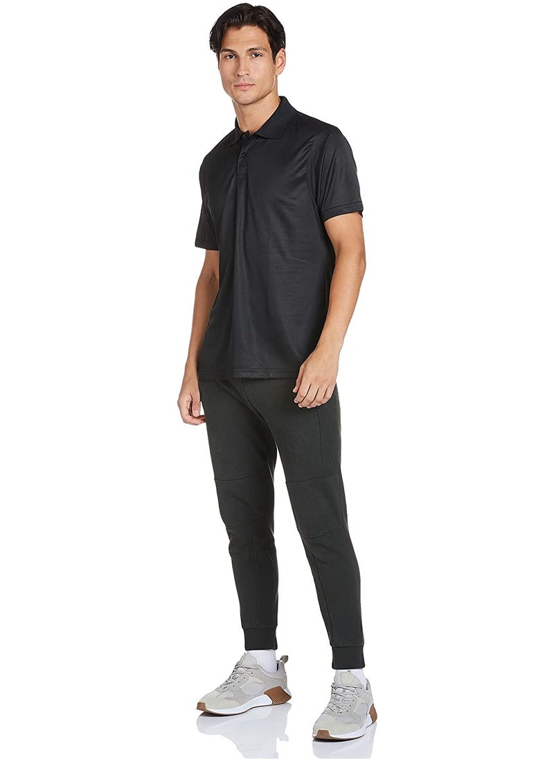 SANTHOME Men's All Day Fresh Half Sleeve Dryfit Polo T-Shirt with UV Protection  - Image 5