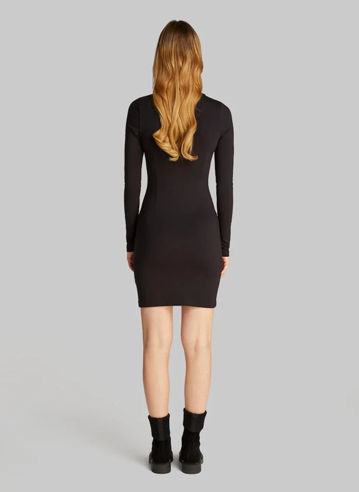 كالفن كلاين جينز Logo Detail Knitted Dress