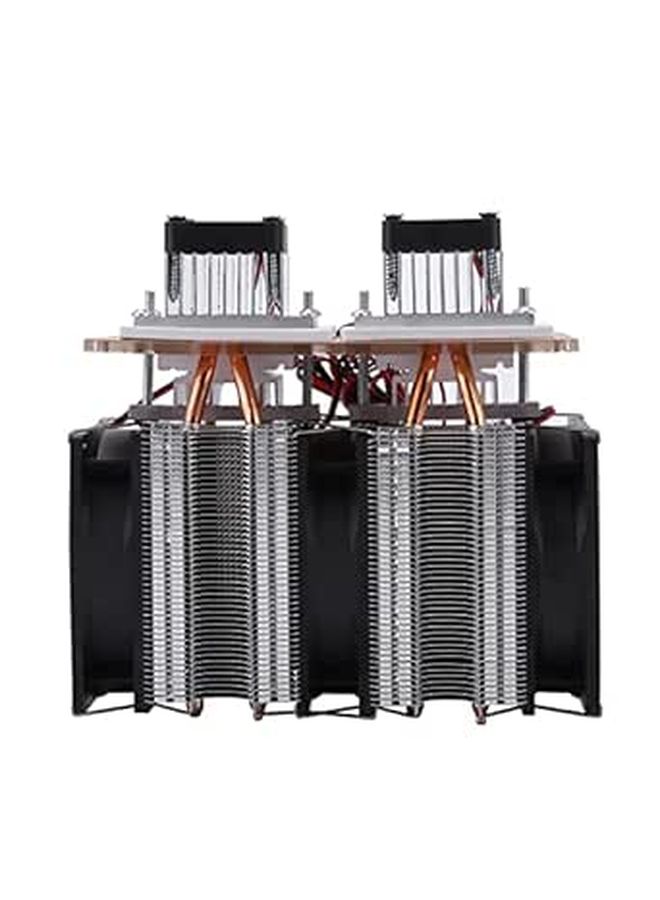 144W Dual Core Peltier Cooler Kit With Air Cooling And Dehumidification 26cm X 18cm X 16cm - Image 1