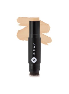 كريم أساس Ace Of Face Stick مع فرشاة مدمجة | يدوم 24 ساعة | كريم أساس بتغطية كاملة للنساء | 12 جرام - 20 جالو