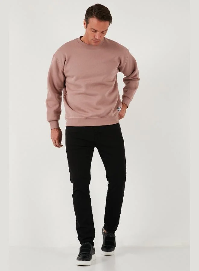 Buratti  Buratti Regular Fit Crew Neck Cotton Fleece Lined Soft Brushed Sweatshirt Men's SWEAT 5905255 for Men | Best Price UAE