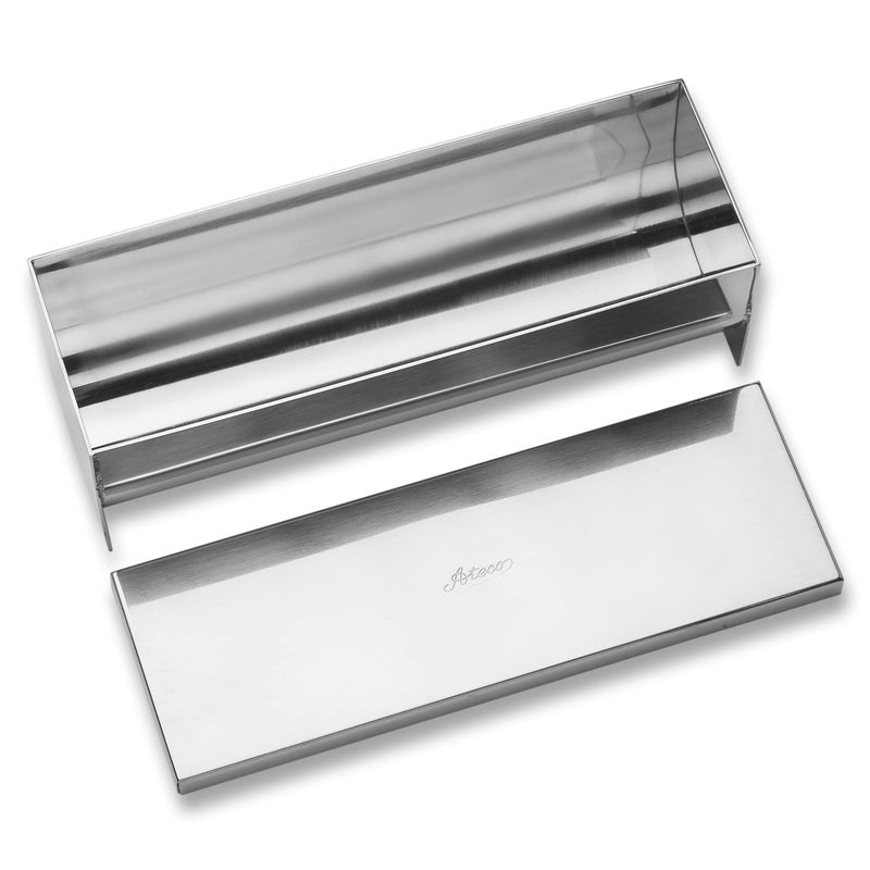 Ateco Stainless Steel Terrine Mold with Cover, Round Bottom, 9 by 2.25-Inches, Silver - Image 4