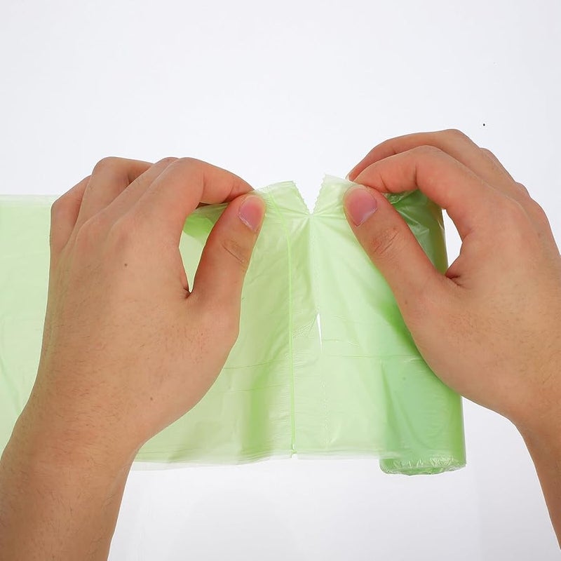 أكياس قمامة مطبخية ثقيلة 13 جالون - بطانة سلة المهملات الصديقة للبيئة الملونة - Image 4