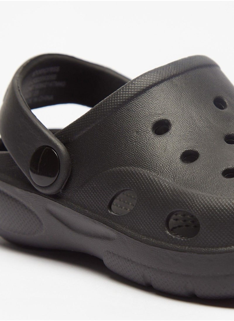 shoexpress - Textured Clogs with Back Strap - Image 1