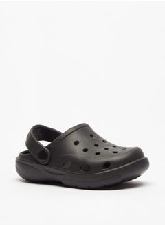 Textured Clogs with Back Strap