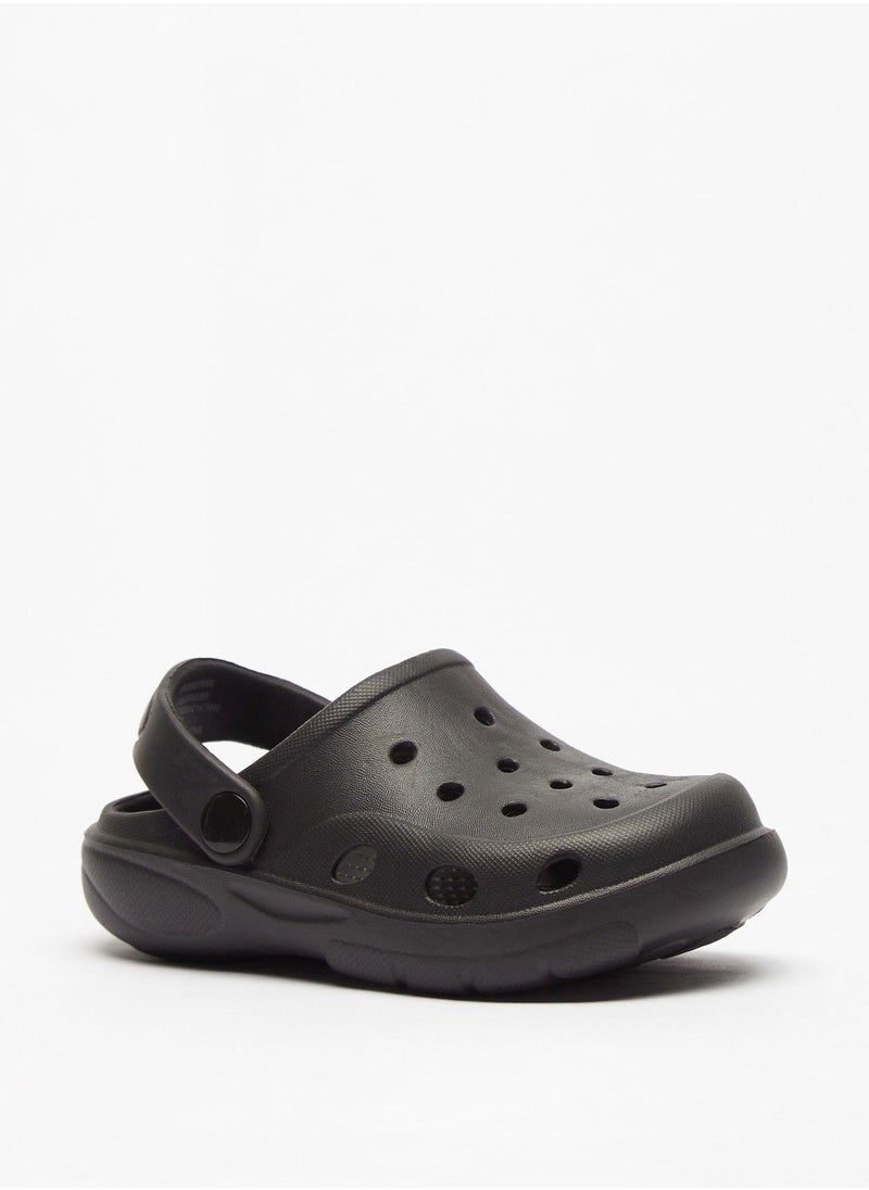 shoexpress - Textured Clogs with Back Strap - Image 1