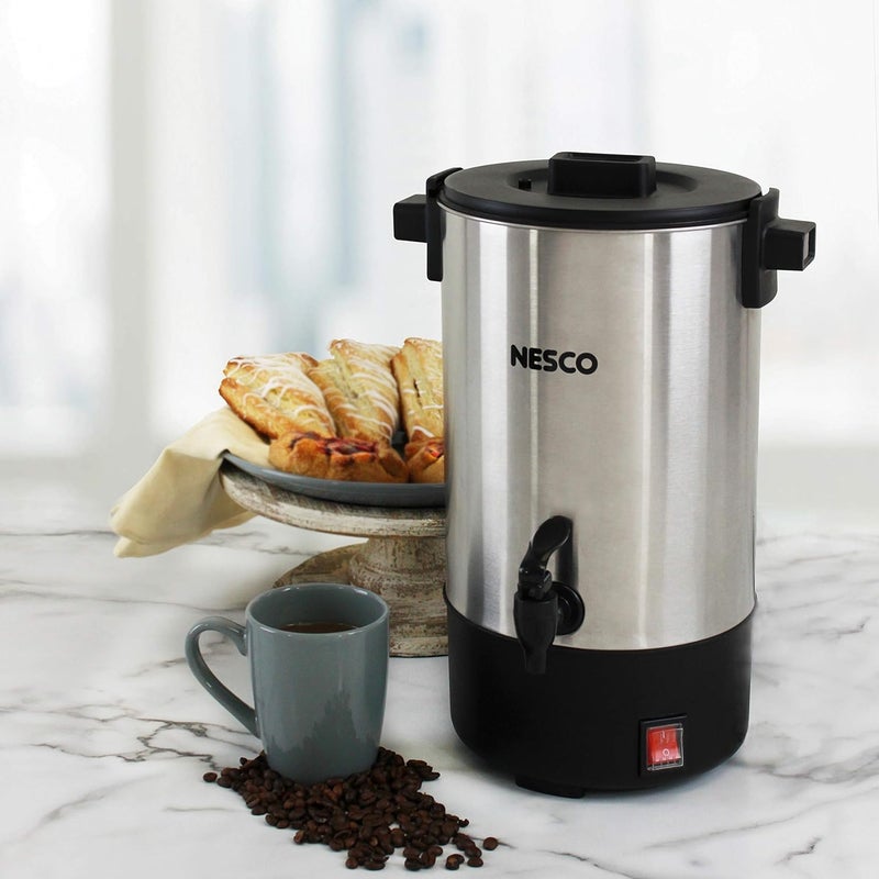 Nesco CU-25 Professional Coffee Urn, 25 Cups, Metallic - Image 3