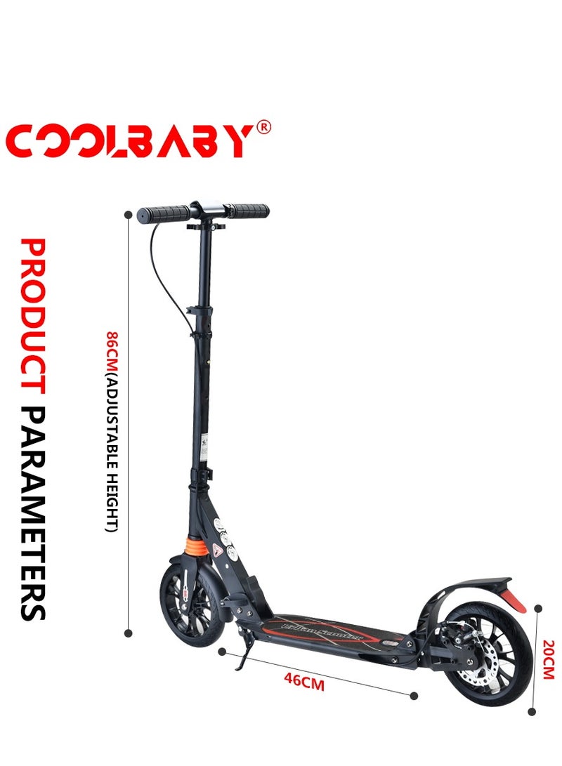 2-Wheel Adjustable Height Scooter