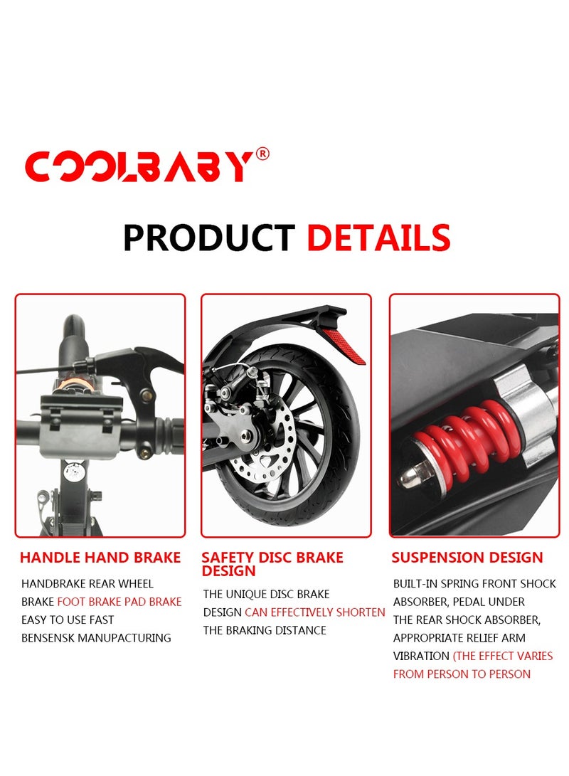 2-Wheel Adjustable Height Scooter