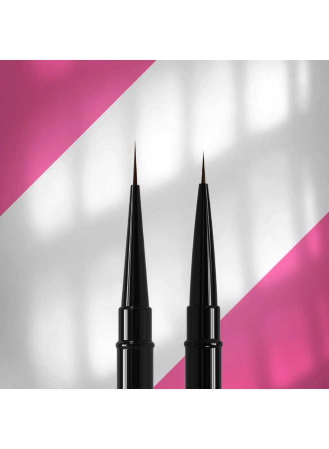 STALEKS PRO Double-ended brush EXPERT liner 7 mm / liner 10  mm - Image 1