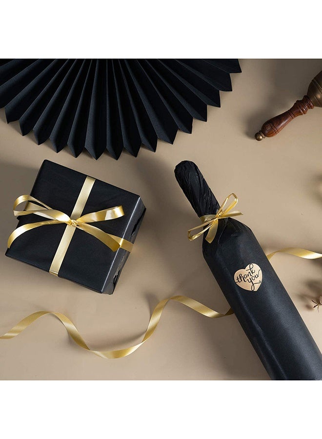 Wish 50 Sheets Black Tissue Paper Gift Wrapping DIY Tissues 50 * 75cm…17 Grams,Acid Free for A Variety Of Craft, Art and Paper Projects,T-Shirt Wrap - Image 4