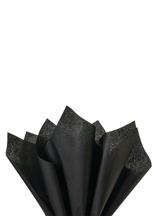 Wish 50 Sheets Black Tissue Paper Gift Wrapping DIY Tissues 50 * 75cm…17 Grams,Acid Free for A Variety Of Craft, Art and Paper Projects,T-Shirt Wrap - Image 2