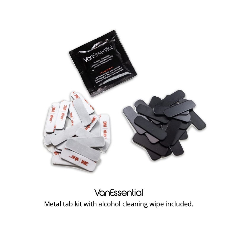 VanEssential Insulated Magnetic Blackout Rear Door Full Plastic Window Covers (Pair) Designed for Mercedes-Benz VS30 (Van Years 2019 to Current) - Charcoal Gray - Image 5