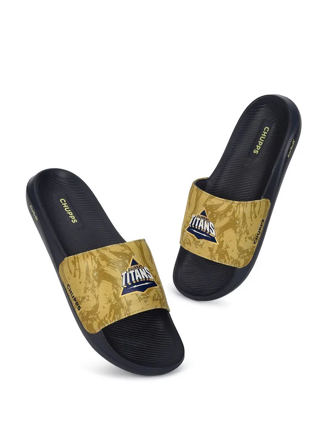 تشيبس CHUPPS Men Printed Gujrat Titans Hero Sliders
