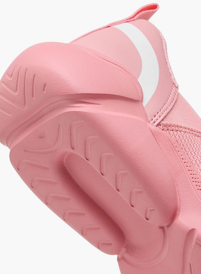 Kappa Logo Applique Slip-On Sports Shoes with Pull Tab - Image 5