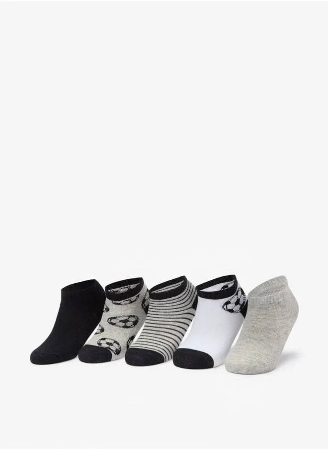 بيرفيت Assorted Ankle Length Socks - Set of 5