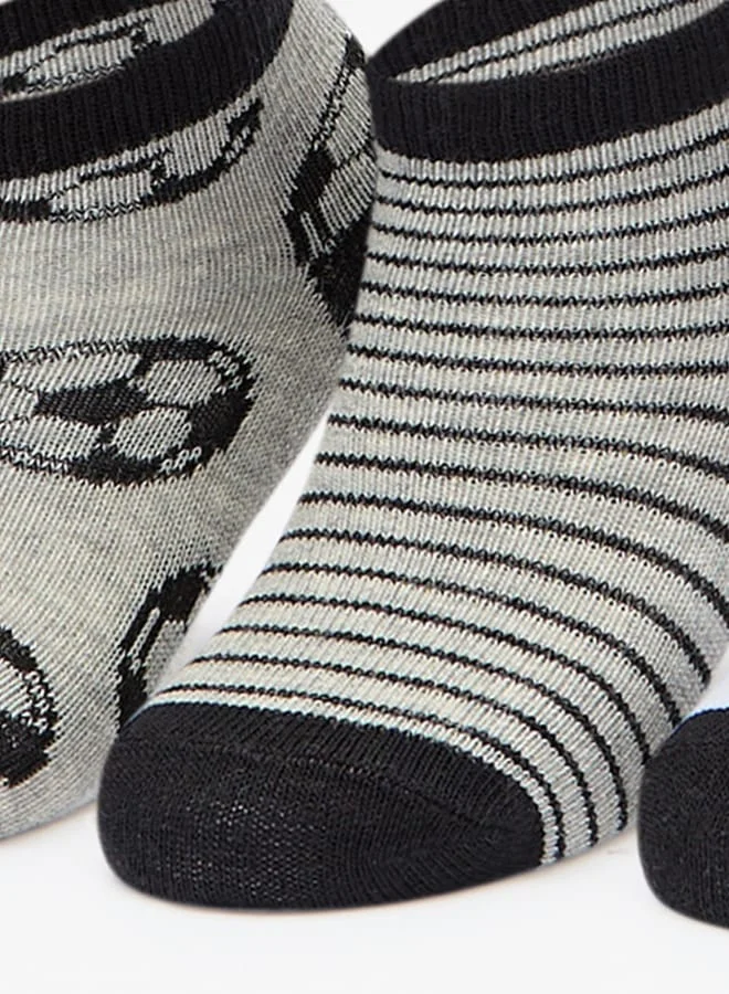 بيرفيت Assorted Ankle Length Socks - Set of 5
