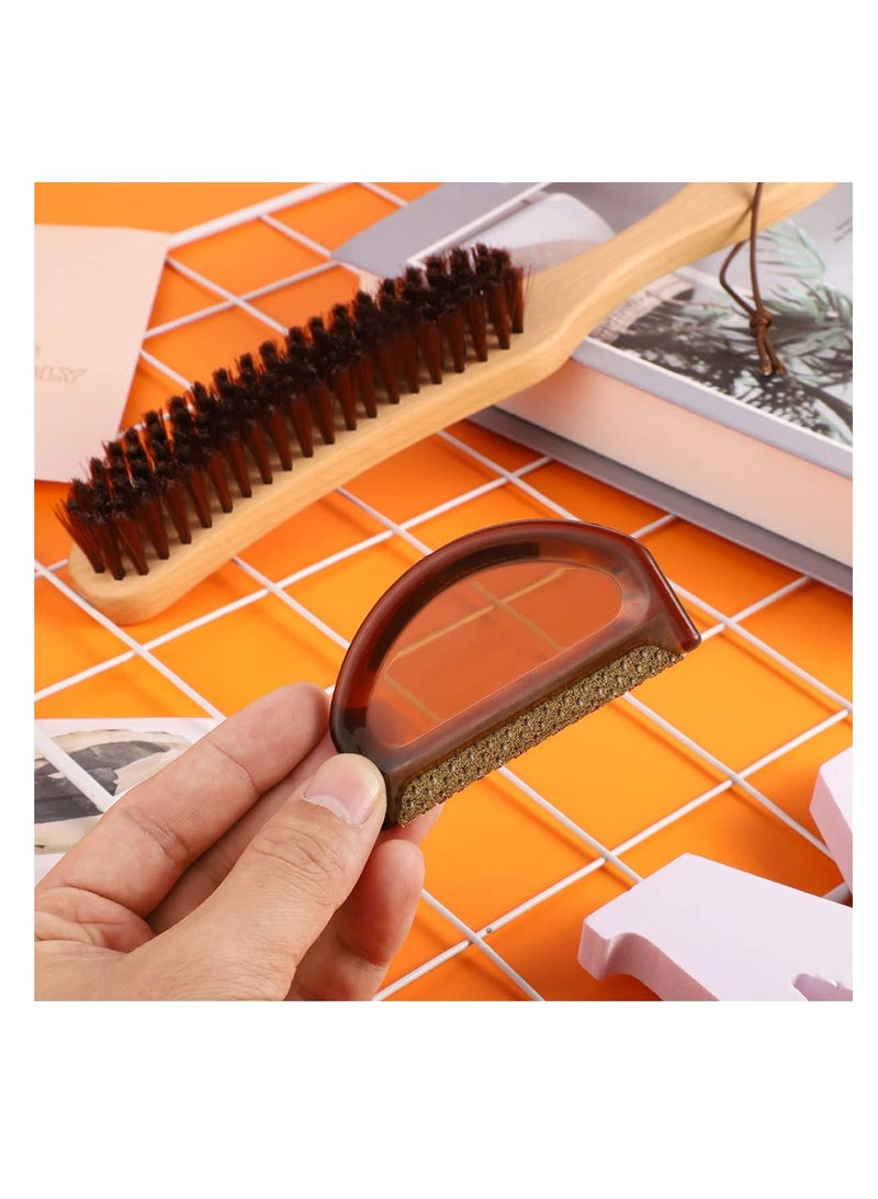 Clothes Brush, Hat Brush for Suits Lint Brush, Felt Cowboy Hat Cleaner Suit Brush, Laundress Lint Roller Wool Cashmere Velvet Furniture, Pet Hair Cleaning Kit - Image 5