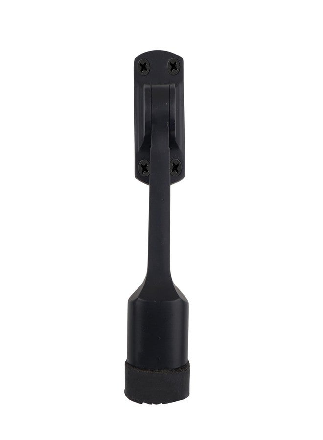DHSVS Premium 5-Inch Door Stopper for Main Door with Bullet Black/Stopper with Rubber Grip for Home,Office and Hotel(Pack of 1) - Image 1