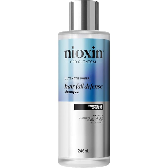 Nioxin Anti-Hair Loss Shampoo Shampoo for Hair Loss Hair Loss Treatment for Women & Men With Caffeine & Niacinamide (240ml) - Image 1