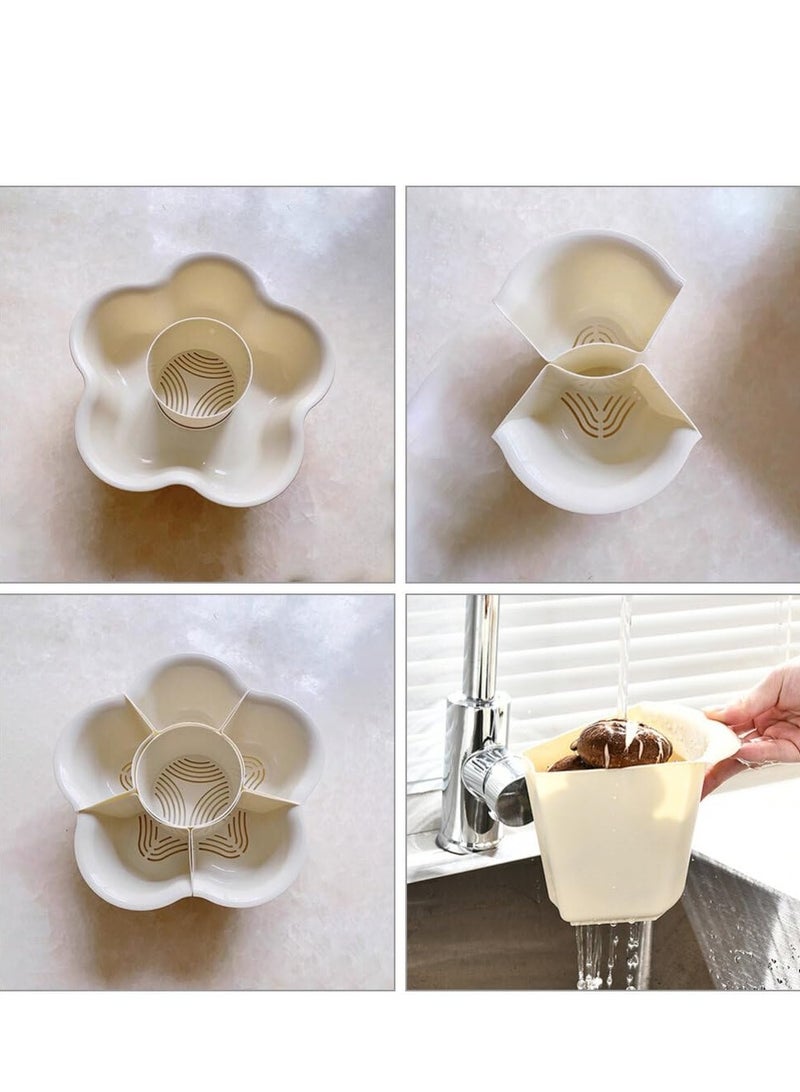 Excefore Versatile Rotating Serving Tray with 6 Compartments, for Snacks, Biscuits, Fruits, Veggies, Candies, and Hot Pot - Image 5