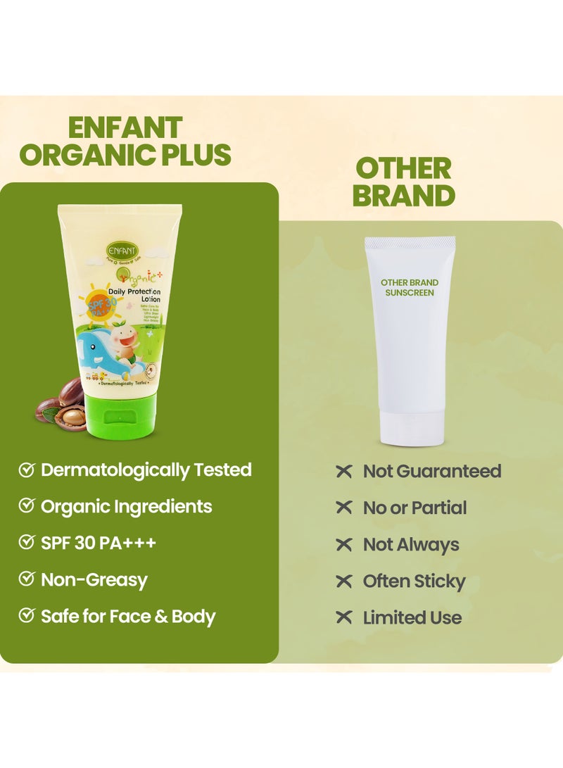 Enfant لوسيون حماية يومي عضوي SPF30 - Image 3