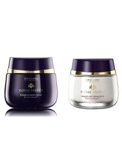 Oriflame Royal Velvet Royal Velvet Firming Day Cream Spf15 With Royal Velvet Royal Velvet Repairing Night Cream  - Image 5