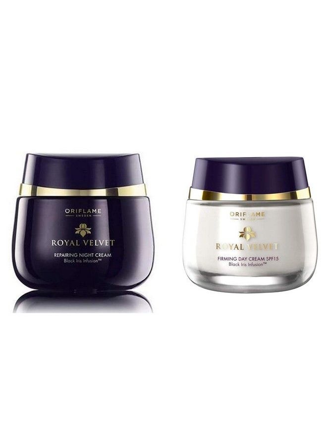 Oriflame Royal Velvet Royal Velvet Firming Day Cream Spf15 With Royal Velvet Royal Velvet Repairing Night Cream  - Image 5